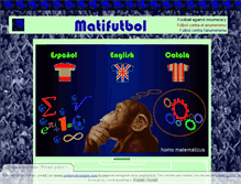 Tablet Screenshot of matifutbol.com